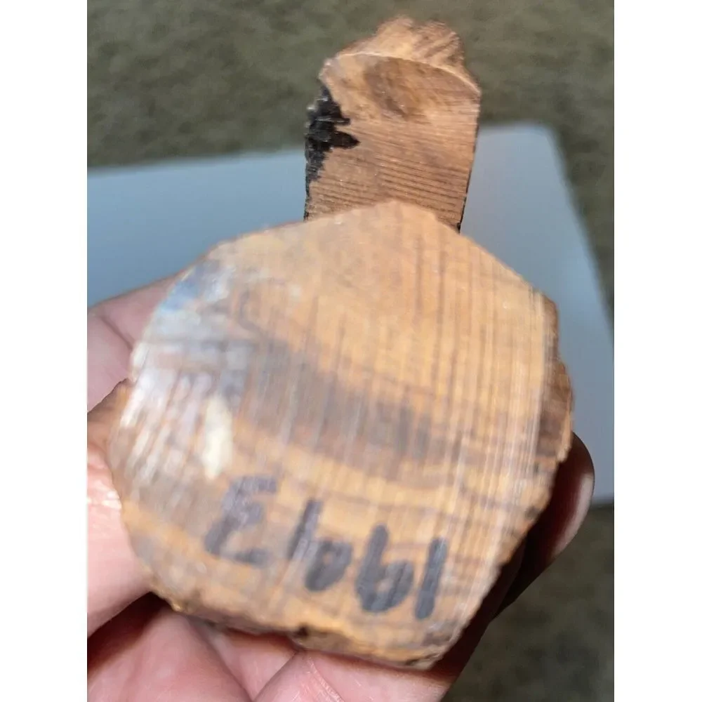 Vintage Wood‎ Bald Eagle Figurine Figure - 3-1/4